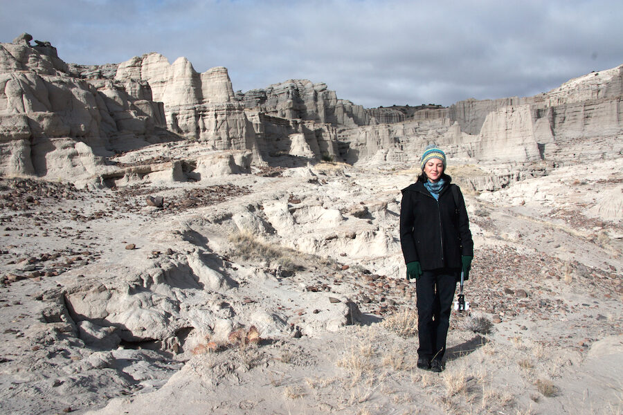 o'kleffe's landscapes - plaza blanca