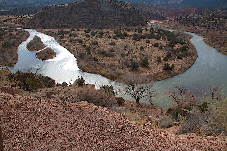o'keeffe's landscapes - chama river
