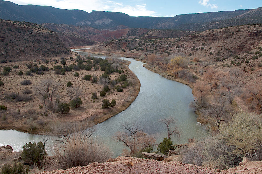 o'keeffe's landscapes - chama river