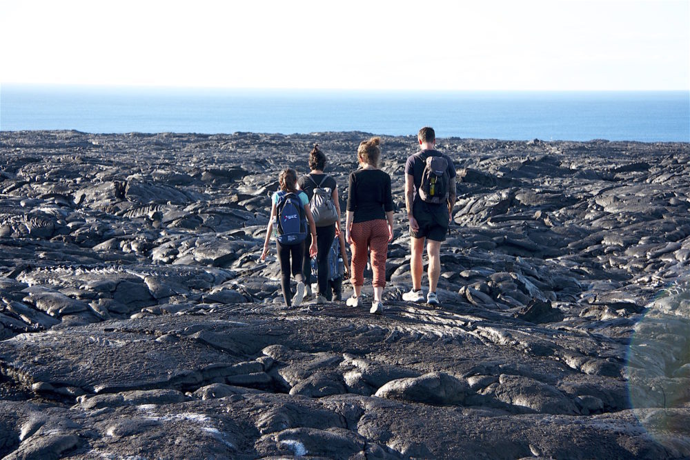 parque nacional de los volcanes - hawái